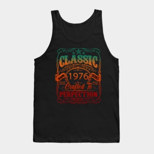 Vintage 1976 Limited Edition 48 Year old 48th Birthday Tank Top